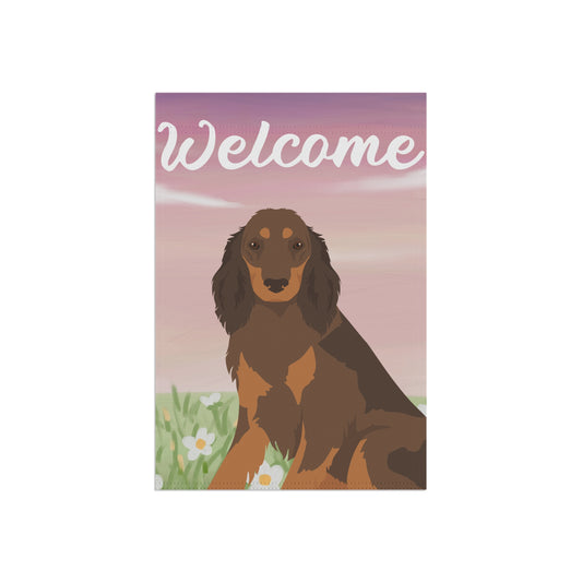 Picardy Spaniel Dog Welcome Garden Flag