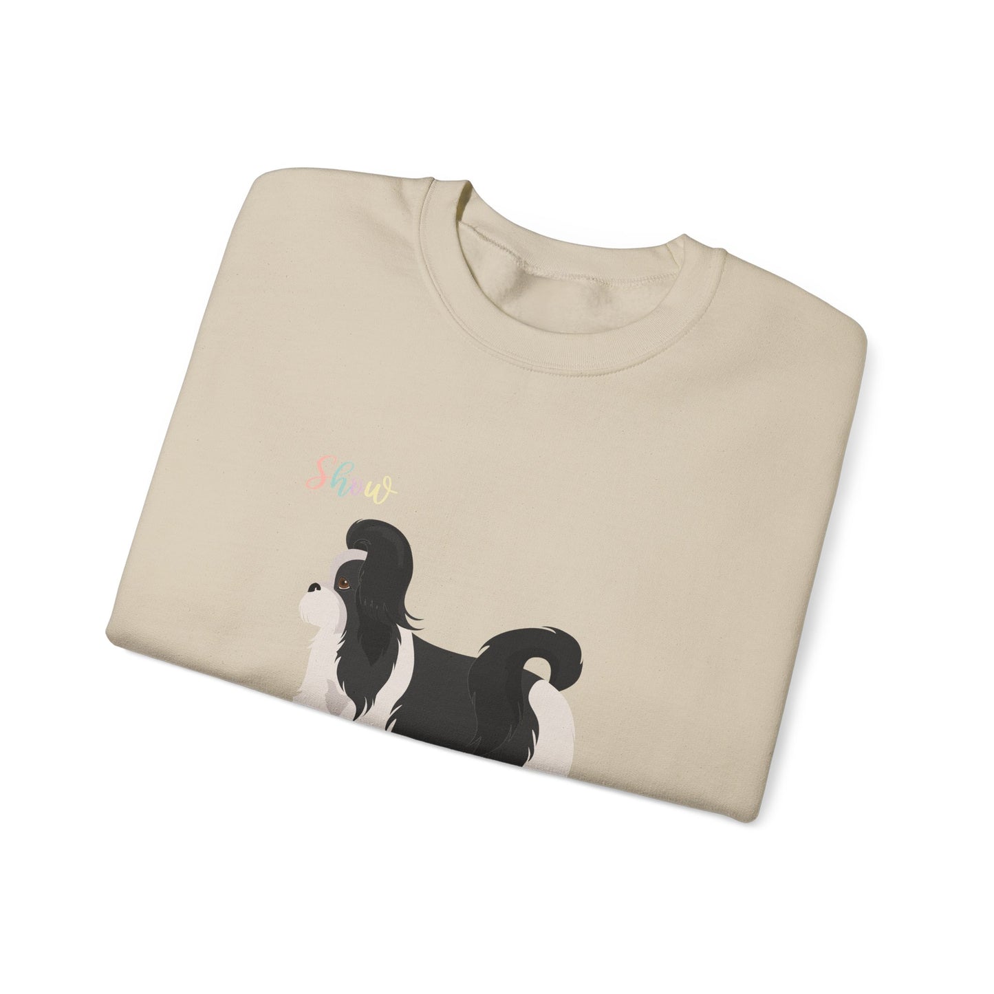 Shih Tzu Dog Unisex Heavy Blend Crewneck Sweatshirt