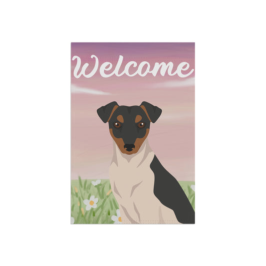 Brazilian Terrier Dog Welcome Garden Flag