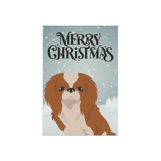 Japanese Chin Dog Garden Flag