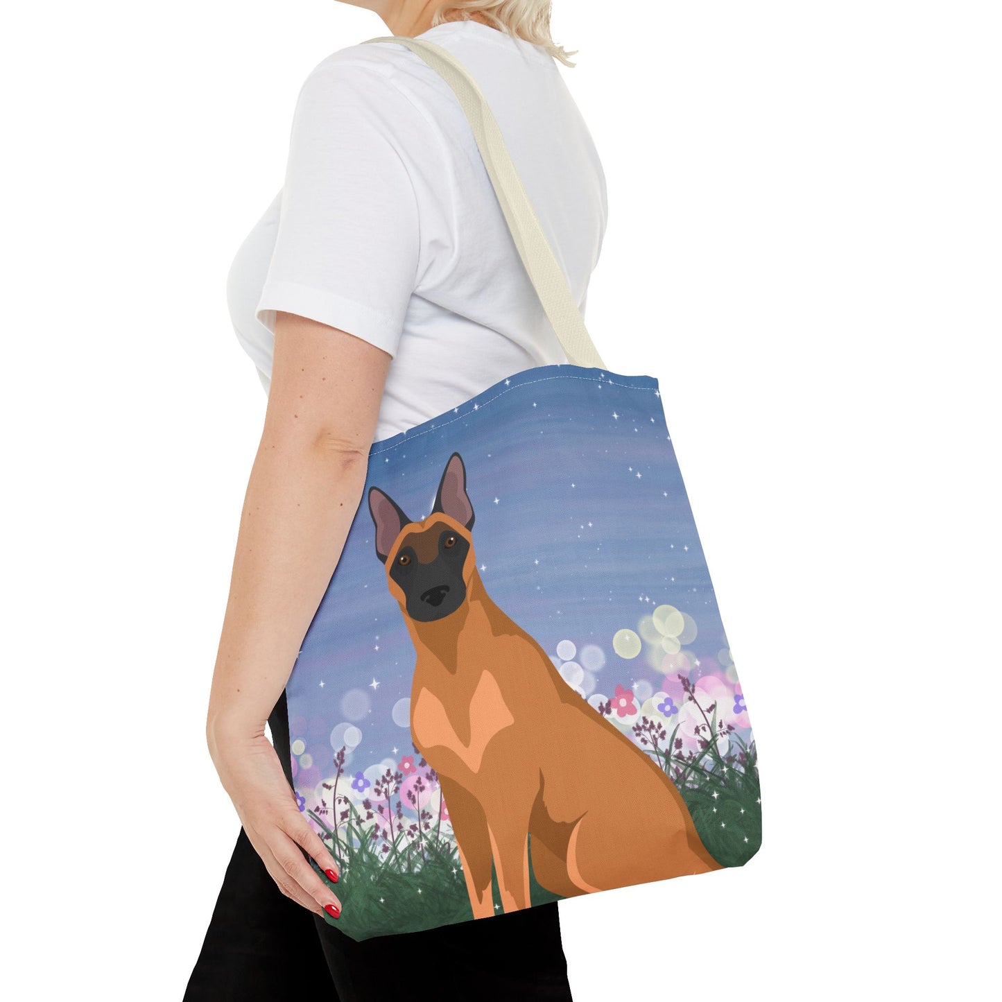 Belgian Malinois Dog Tote Bag 16x16