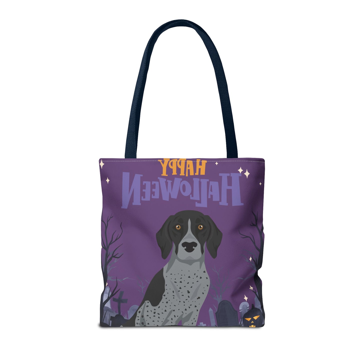 German Shorthaired Pointer Dog Happy Halloween Tote Bag 16x16