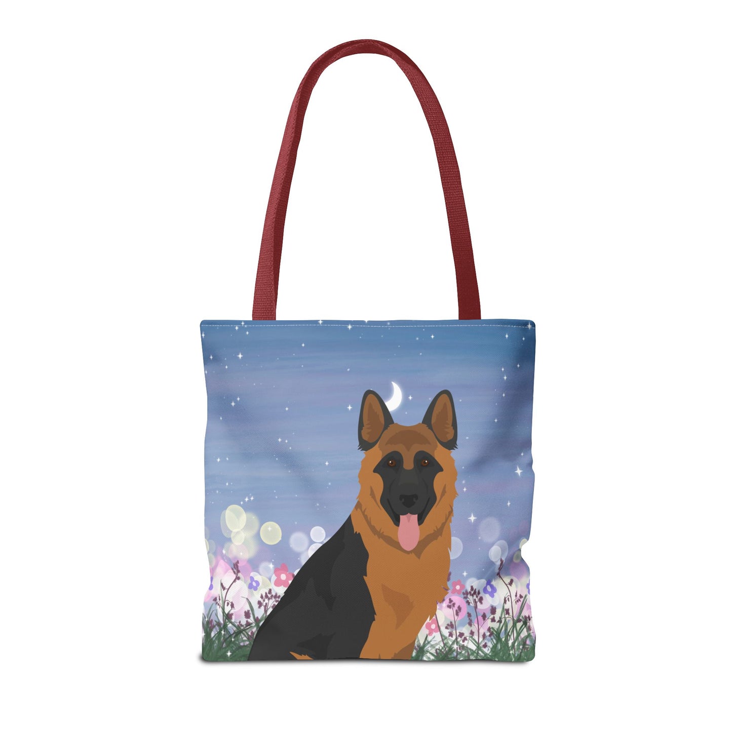 German Shepherd Dog Tote Bag 16x16