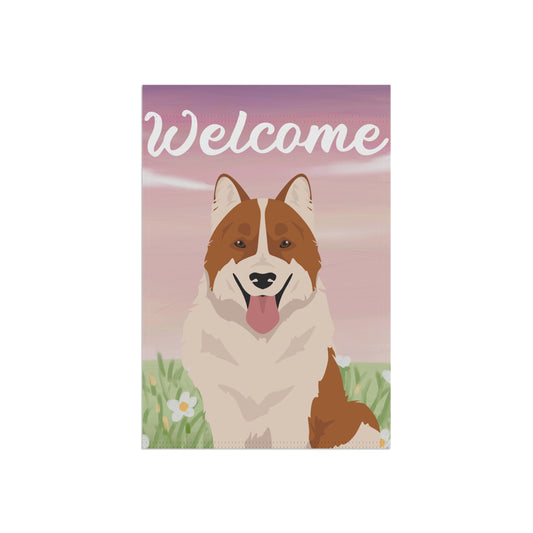 Thai Bangkaew Dog Dog Welcome Garden Flag