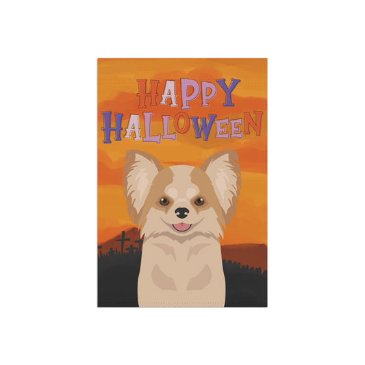 Chihuahua Dog Halloween Garden Flag