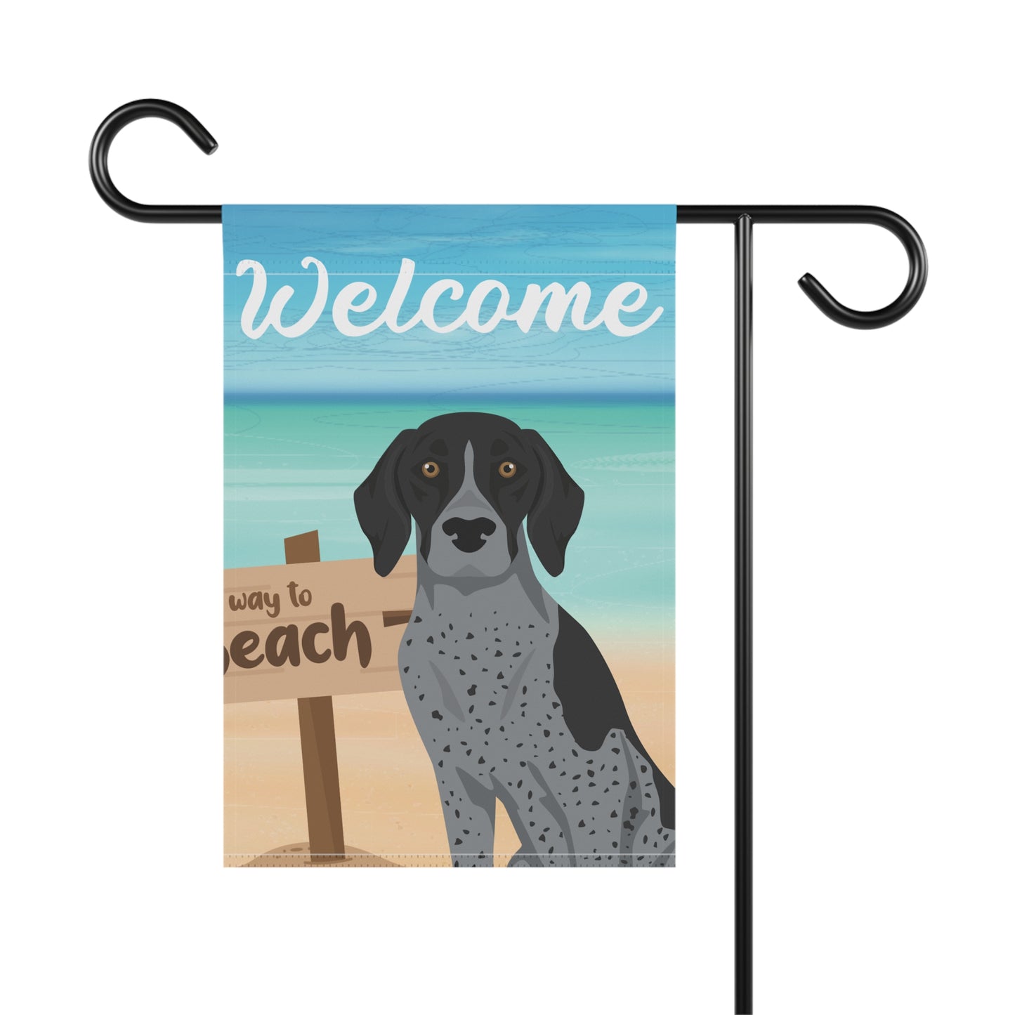 German Shorthaired Pointer Dog Garden Flag
