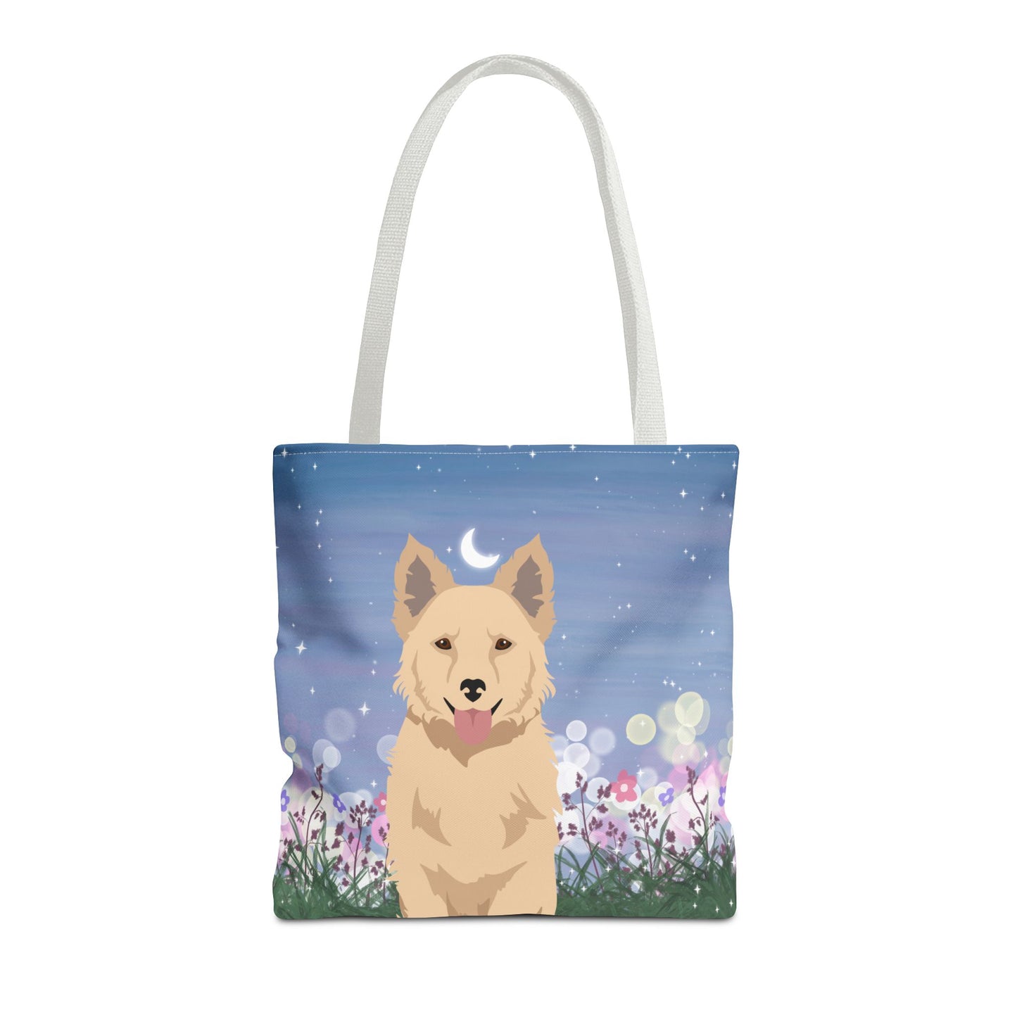 Mudi Dog Tote Bag 16x16