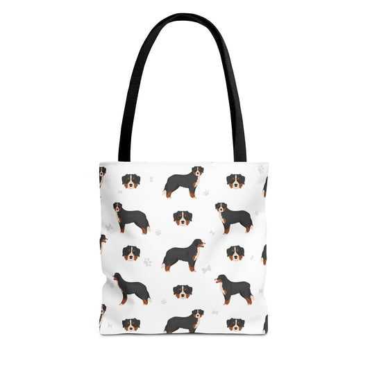 Bernese Mountain Dog Tote Bag, BMD Dog Mom Gift