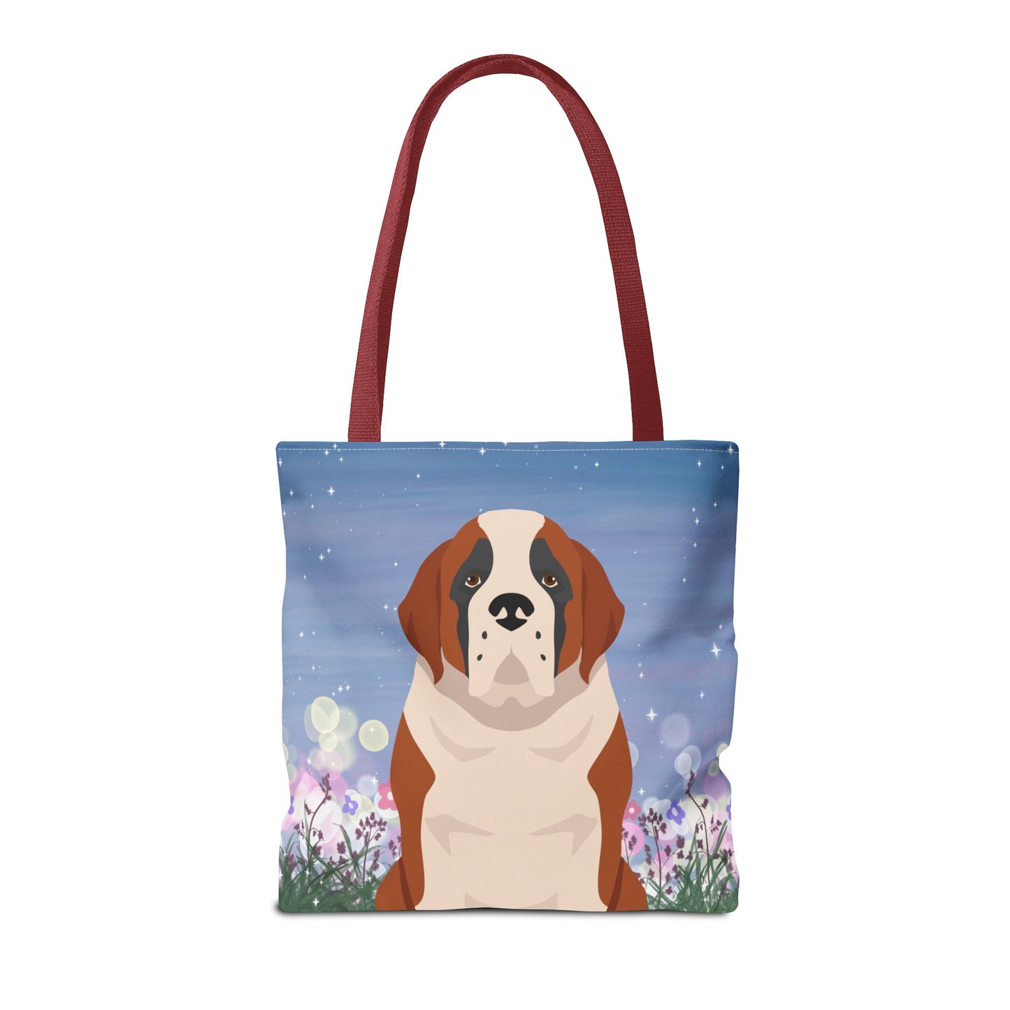 St Bernard Dog Tote Bag 16x16