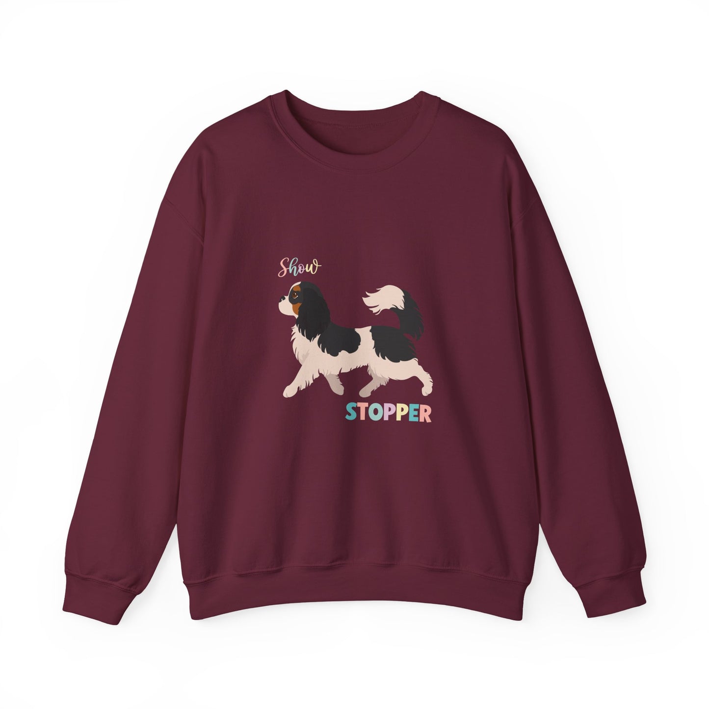 Cavalier King Charles Spaniel Dog Unisex Heavy Blend Crewneck Sweatshirt