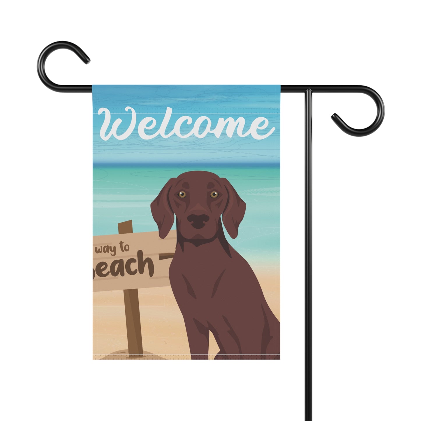 German Shorthaired Pointer Dog Garden Flag