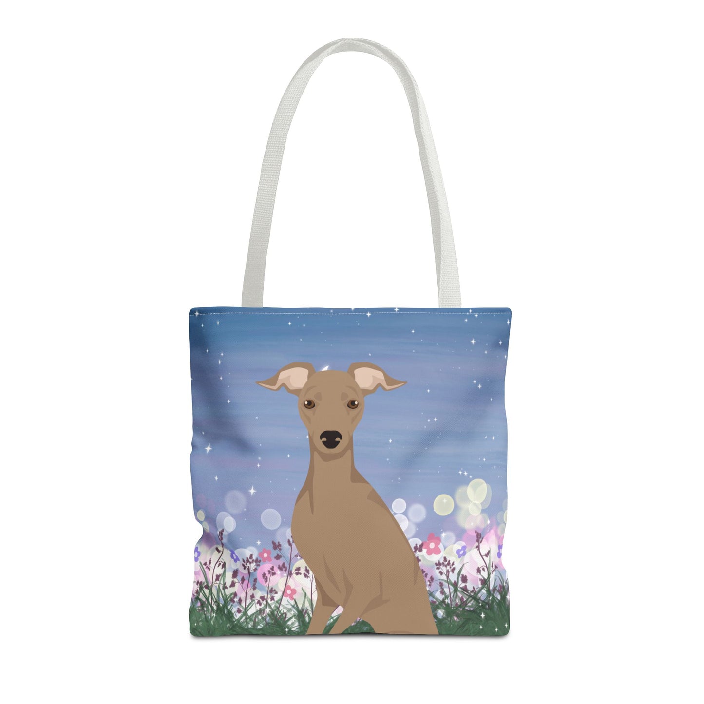 Italian Greyhound Dog Tote Bag 16x16