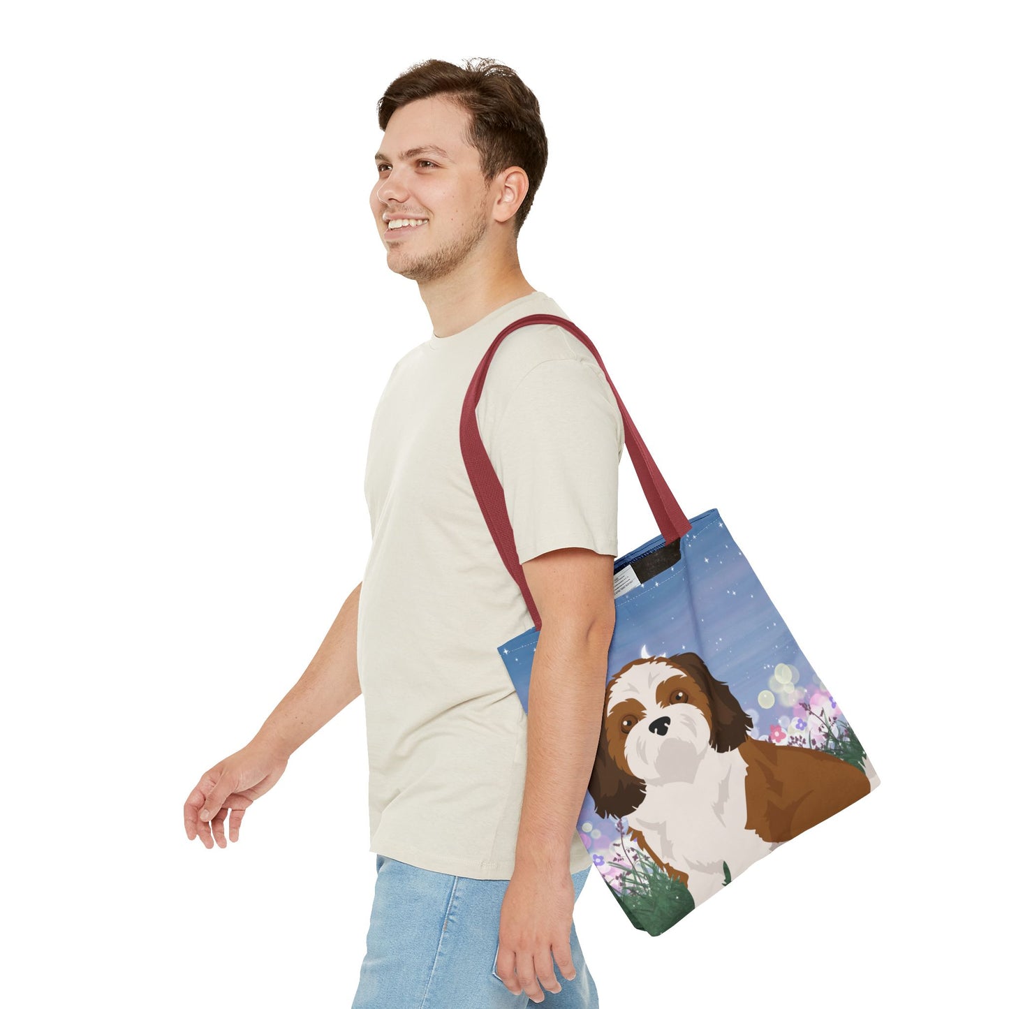 Shih Tzu Dog Tote Bag 16x16