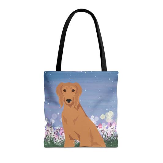 Saluki Dog Tote Bag 16x16