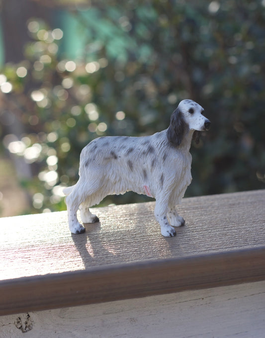 English Setter Dog Figurine