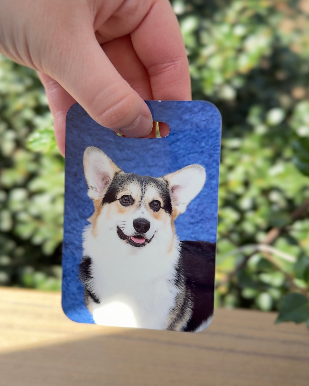 Pembroke Welsh Corgi Dog Luggage Tag