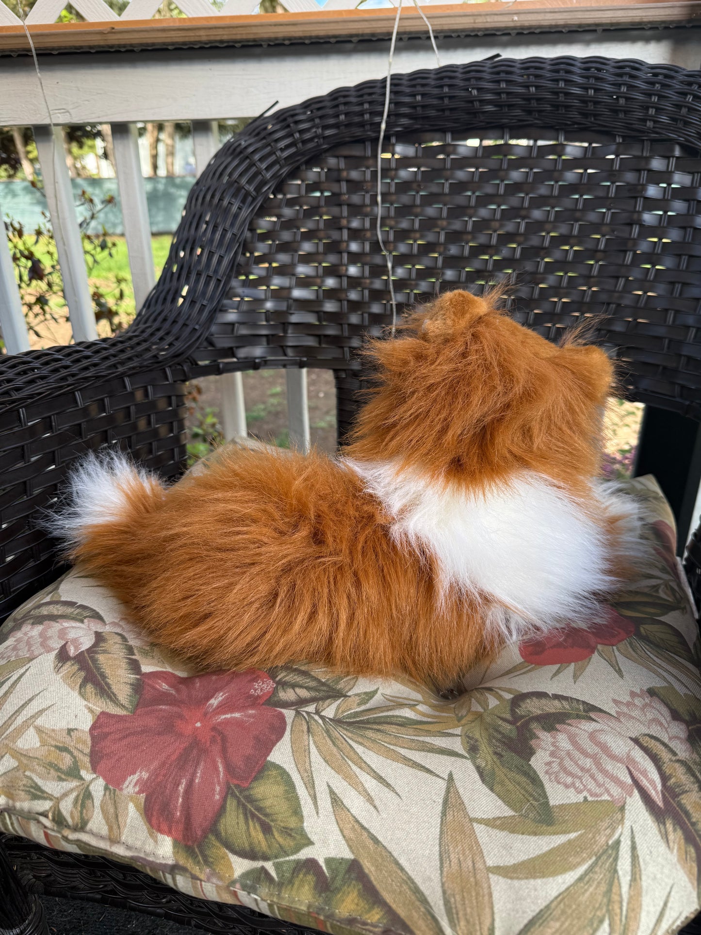 Justoys Classic collie dog plush
