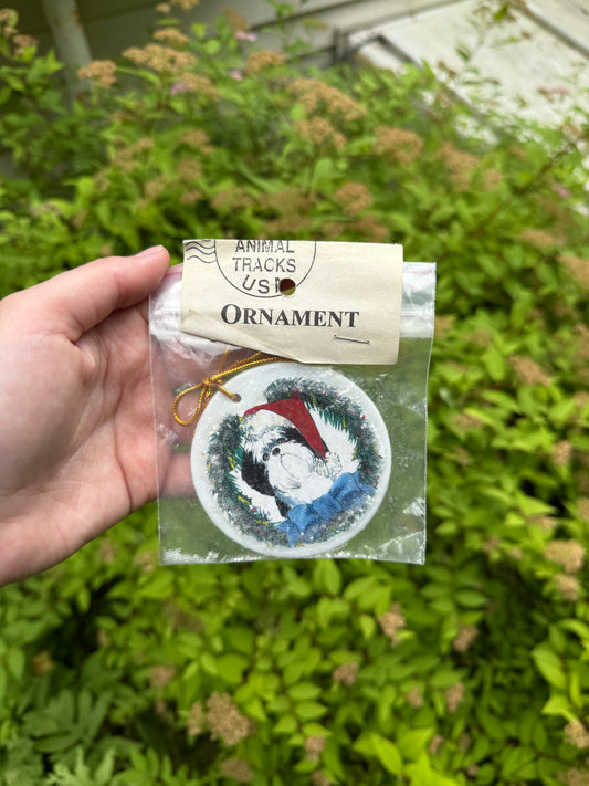 Shih Tzu Dog Christmas Ornament