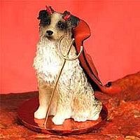 Australian Shepherd Dog Devil Figurine