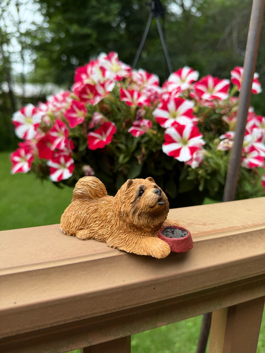 Chow Chow Dog Figurine