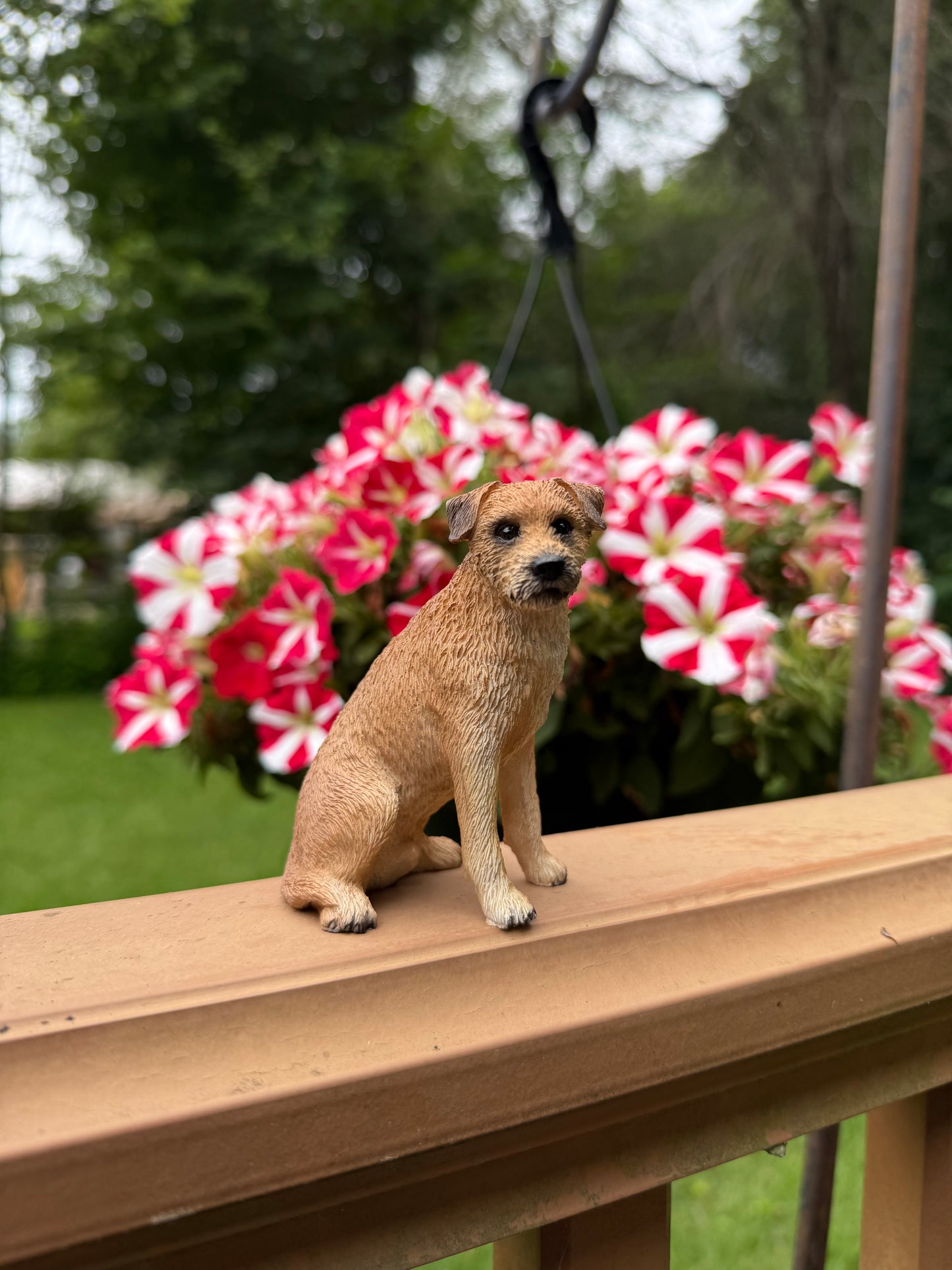 Border Terrier Dog Figurine