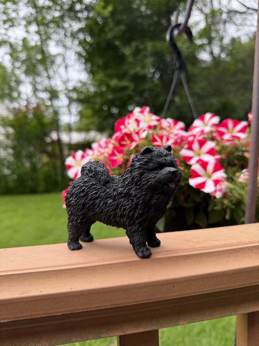 Chow Chow Dog Figurine