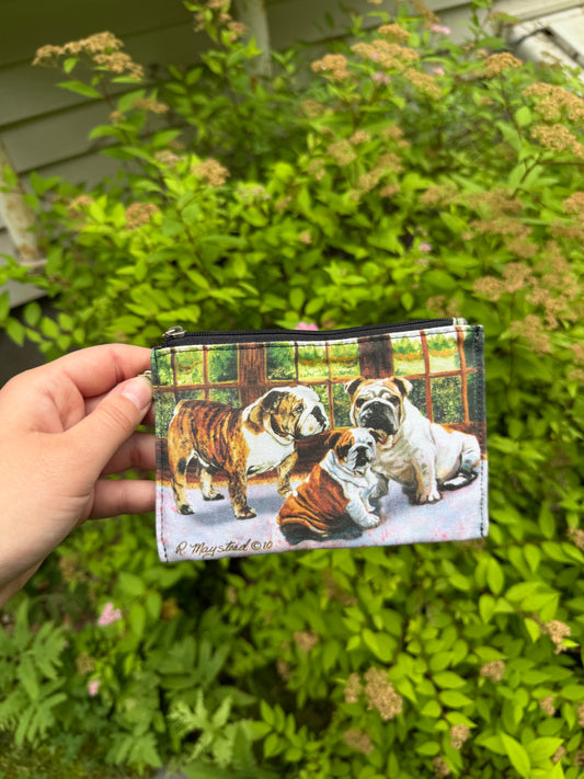Bulldog Coin Purse