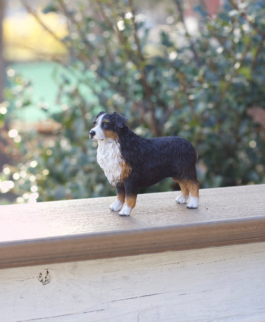 Australian Sheherd Dog Figurine