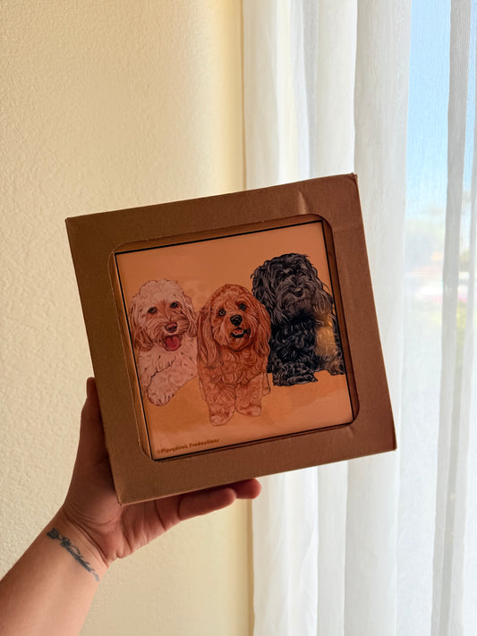 Cockapoo Dog Trivet