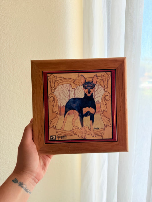 Miniature Pinscher Dog Trivet