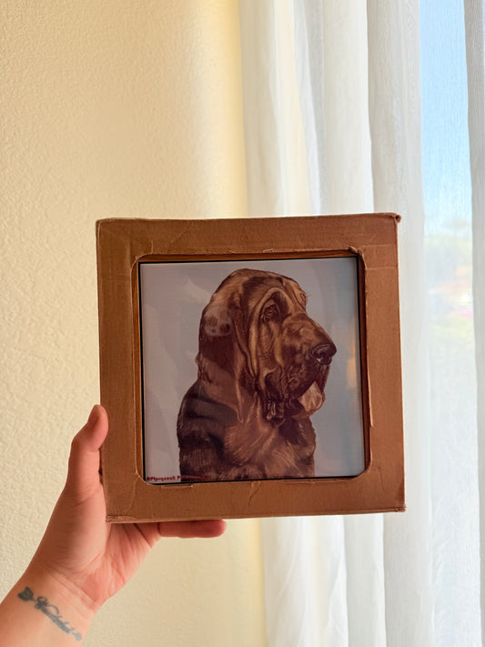 Bloodhound Dog Trivet