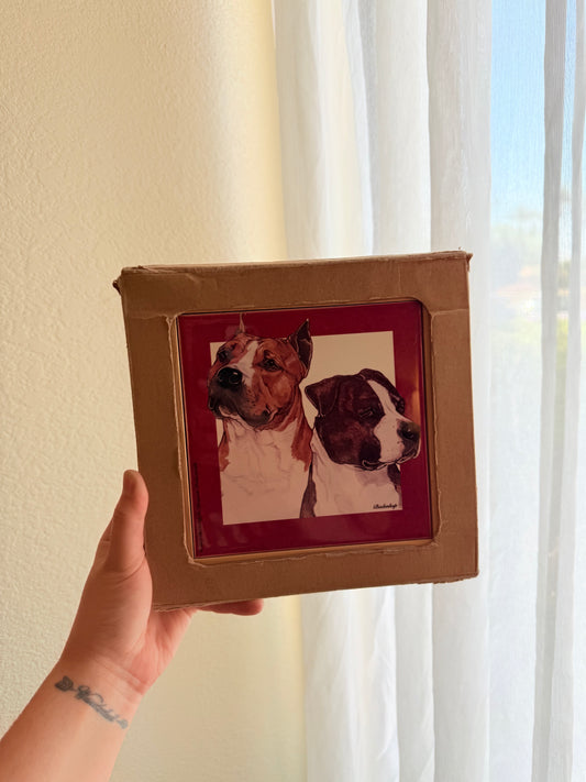 Pit Bull Dog Trivet