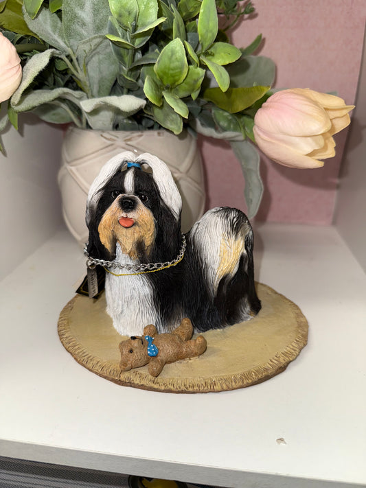 Shih Tzu Dog Figurine