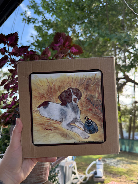 German Shorthaired Pointer Dog Trivet