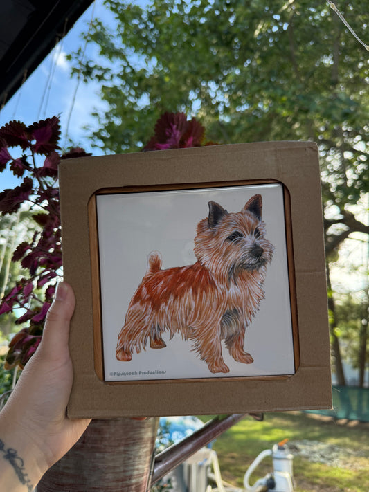 Norfolk Terrier Dog Trivet