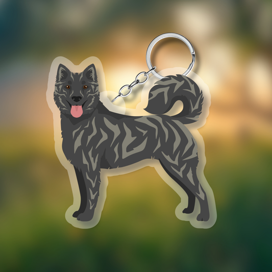 Kintamani-bail Dog 2.5in Acrylic Keychain