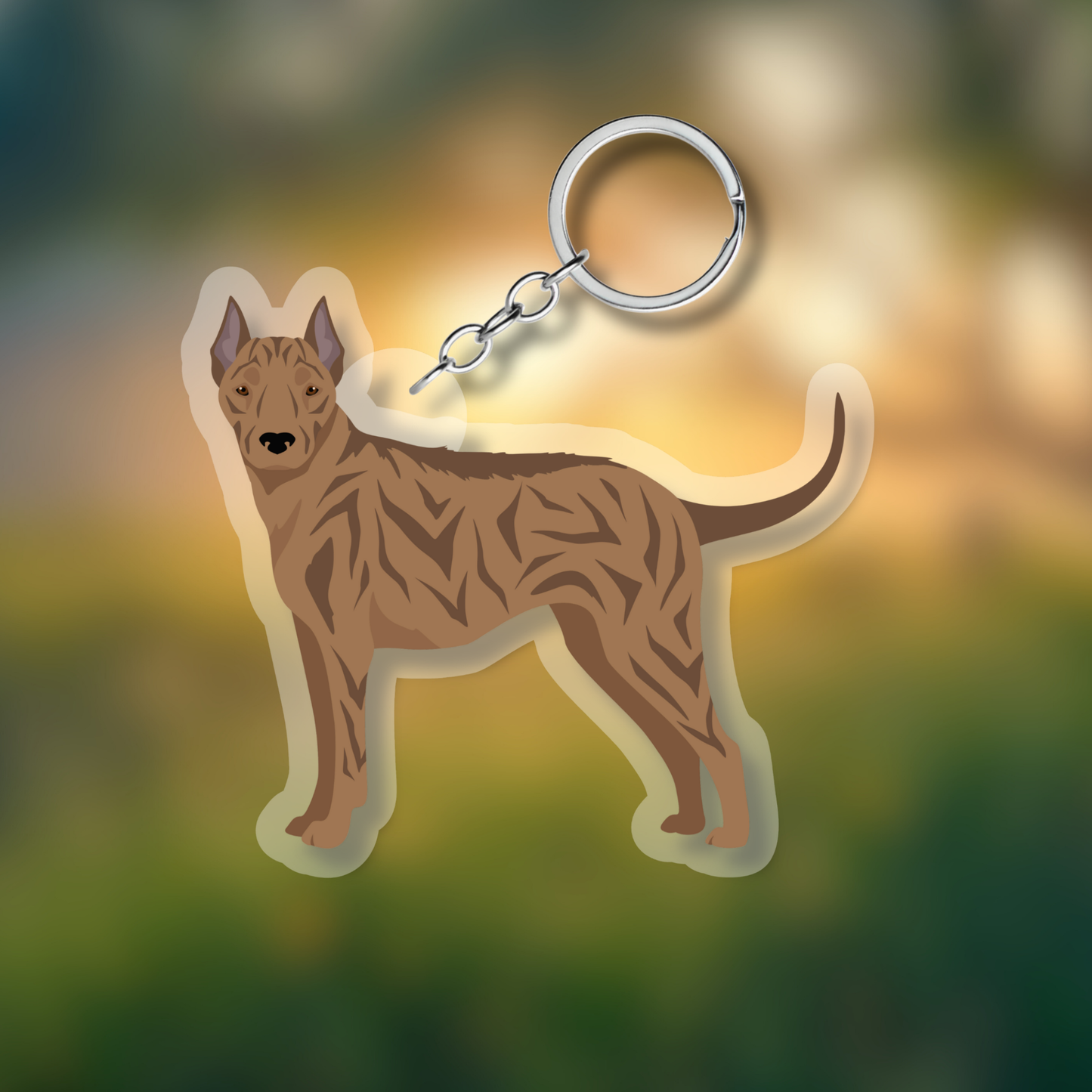 Phu Quoc Ridgeback Dog 2.5in Acrylic Keychain